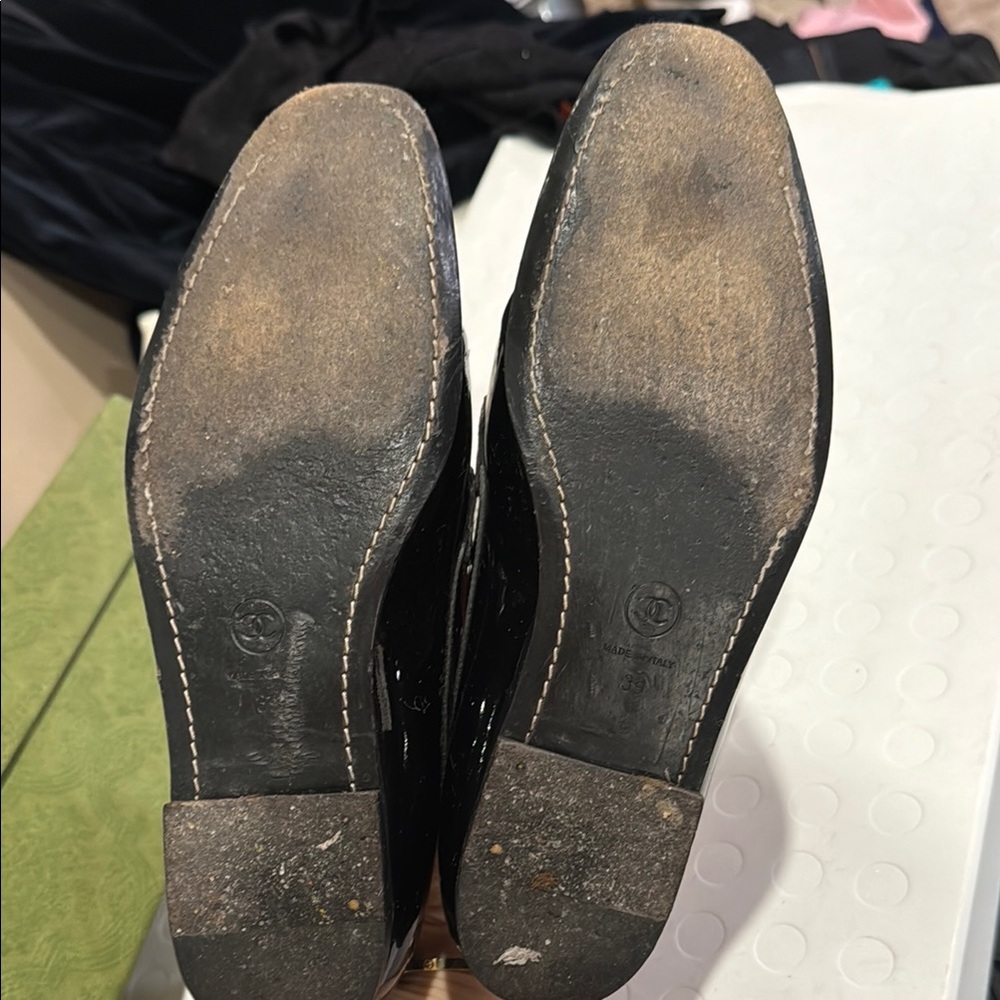 Chanel Black Loafers - Picture 8 of 8